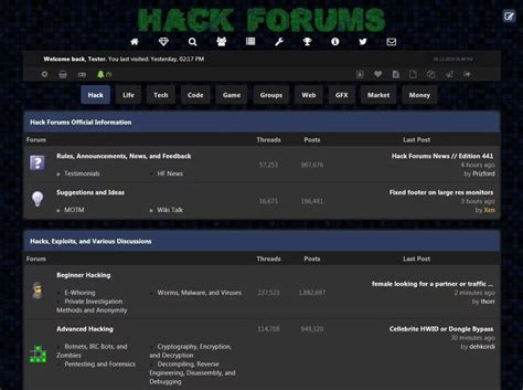 best hacking forums.